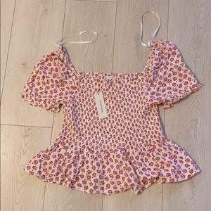 Smocked Blouse